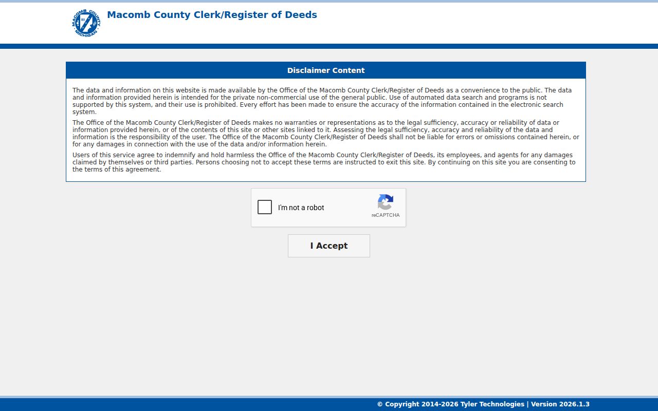 Chesterfield Township street directory advanced deed index
